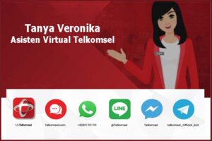 Ketahui Cara Tanya Veronika Asisten Virtual Bagi Pelanggan Telkomsel