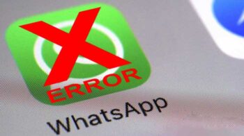 Whatsapp Error