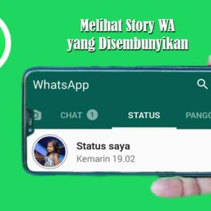 Melihat Story WA