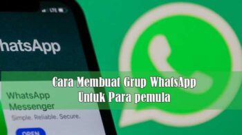 Cara Membuat Grup WhatsApp, Untuk Para pemula
